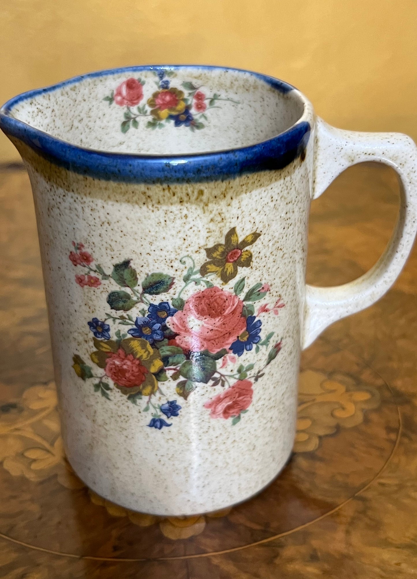 Vintage Robert Gordon Floral Pitcher Jug