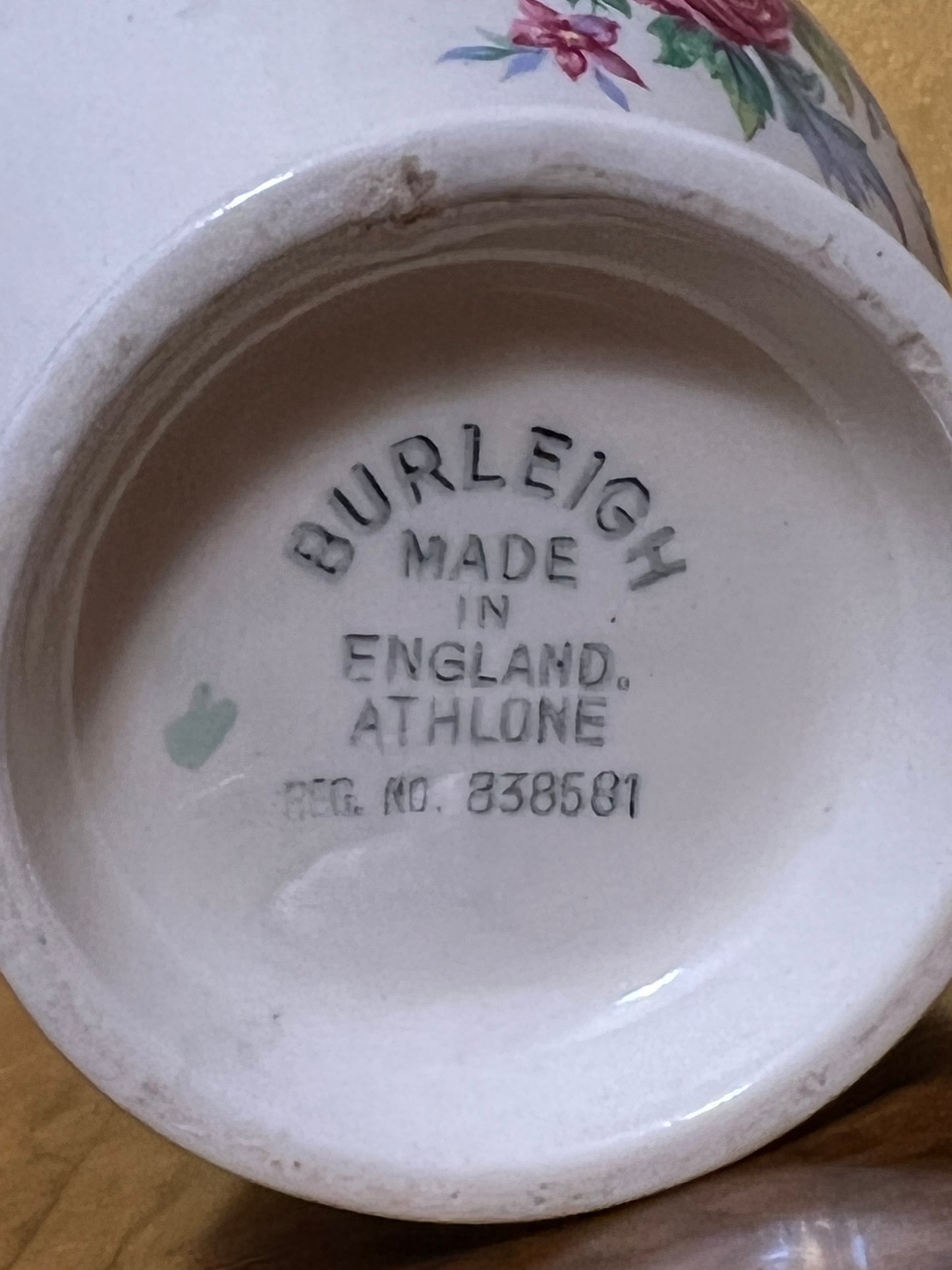 Vintage Burleigh Athlone Milk Jug