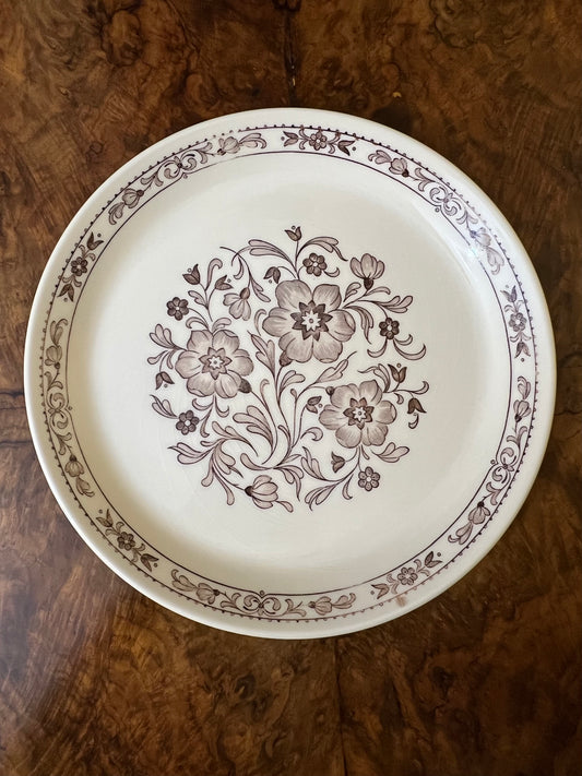 Vintage Johnson Of Australia Lace Dinner Plate