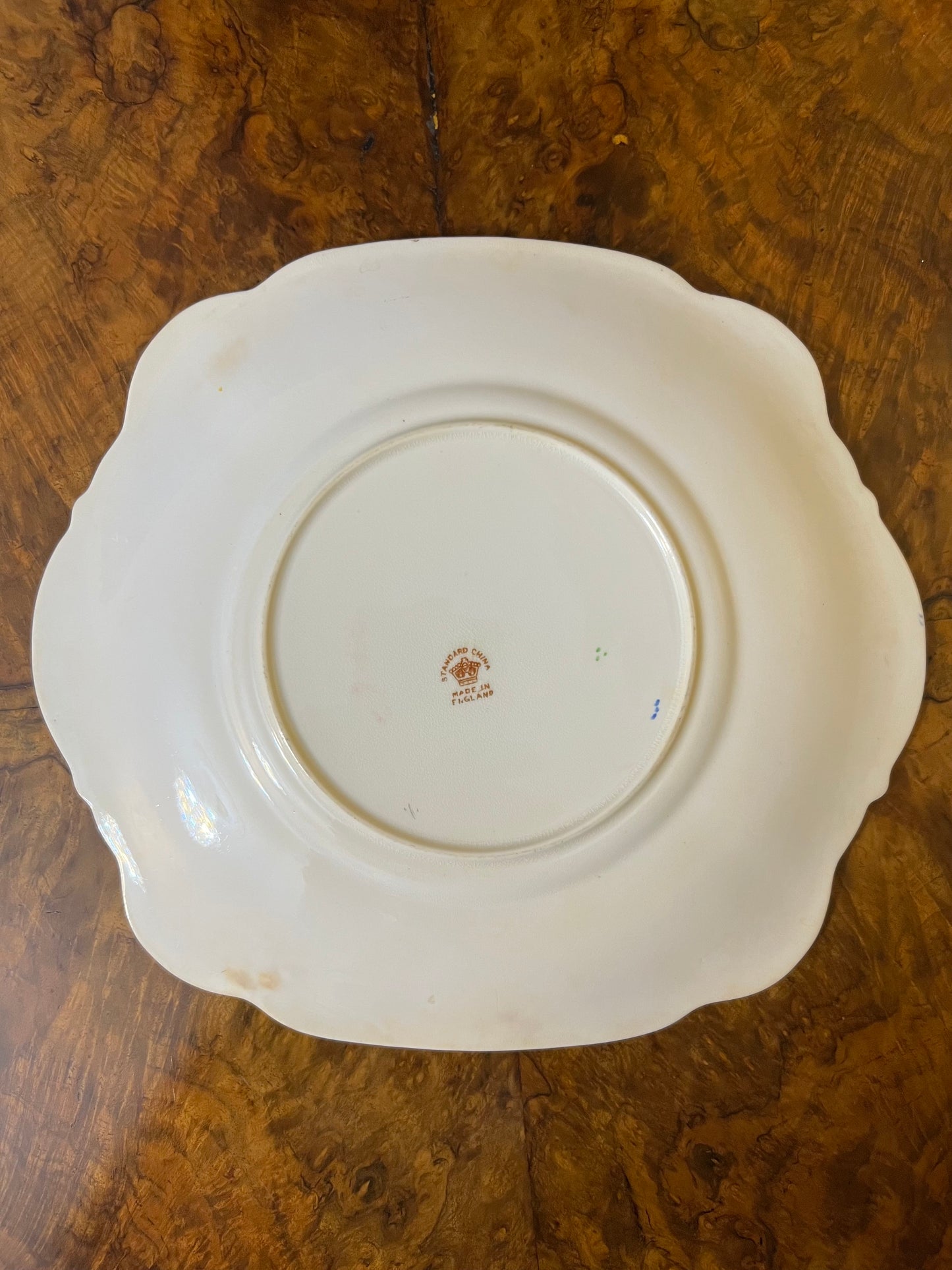 Vintage Standards China Serving Plate