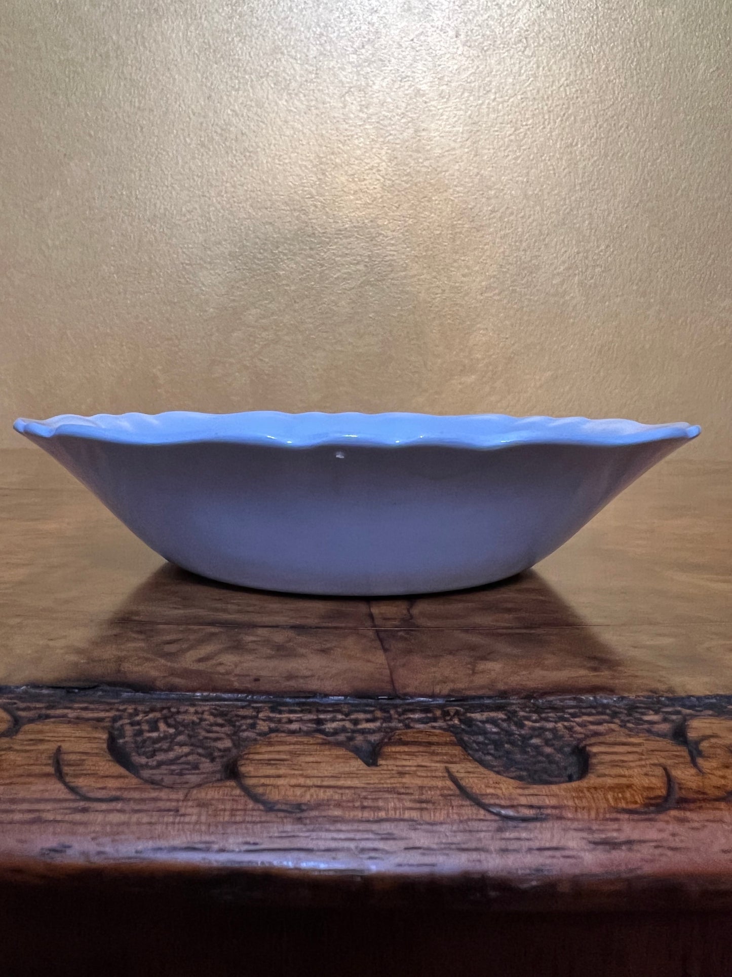 Vintage Glamour J & G Meaning Celeste Pale Blue Bowl