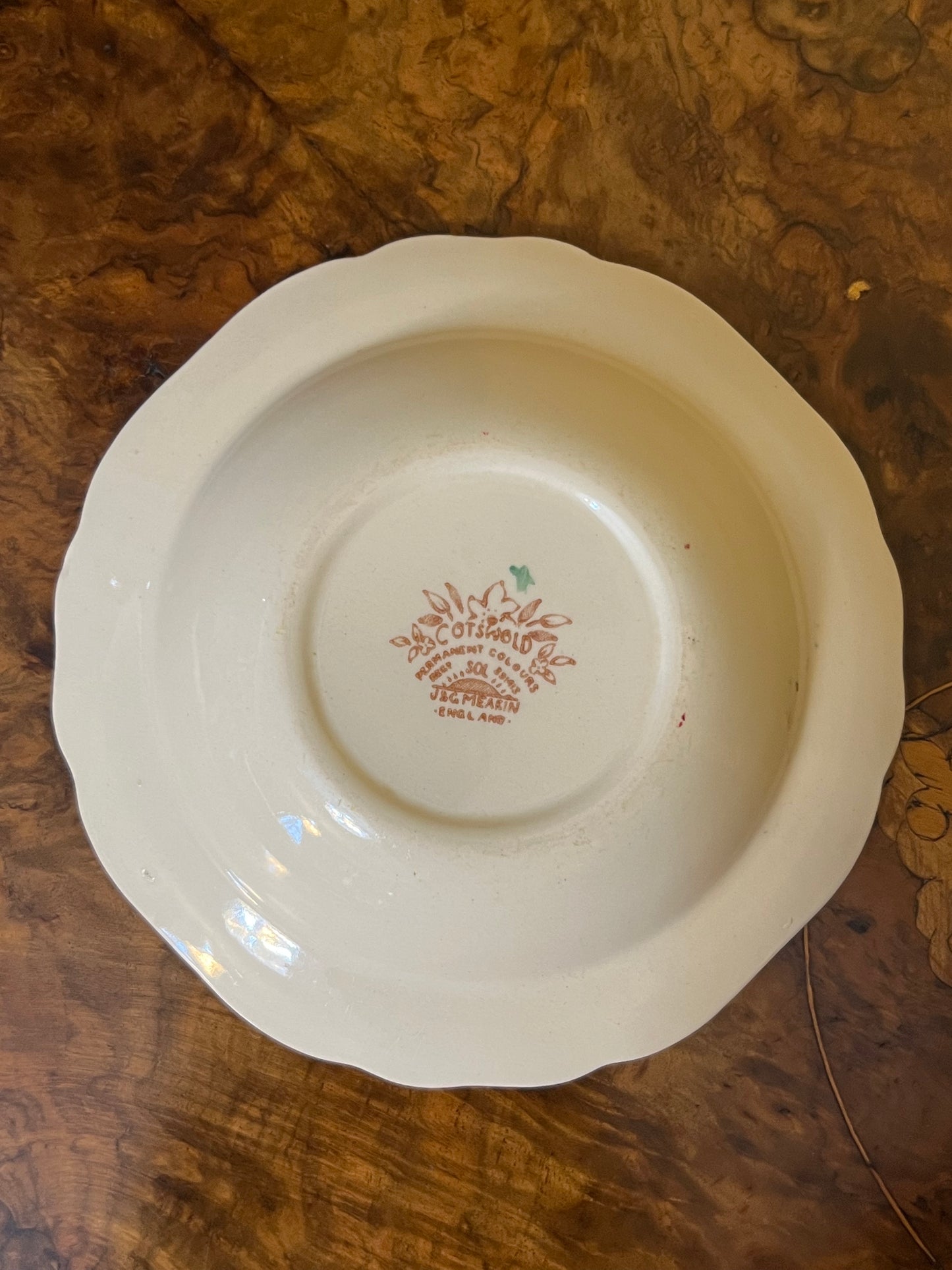 Vintage J & G Meakin Cotswold Floral Small Bowl