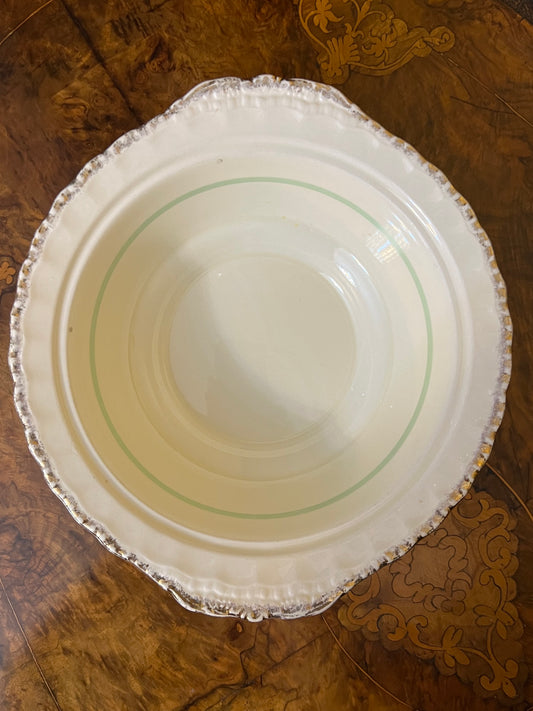 Vintage Grindley Creampetal Serving Bowl