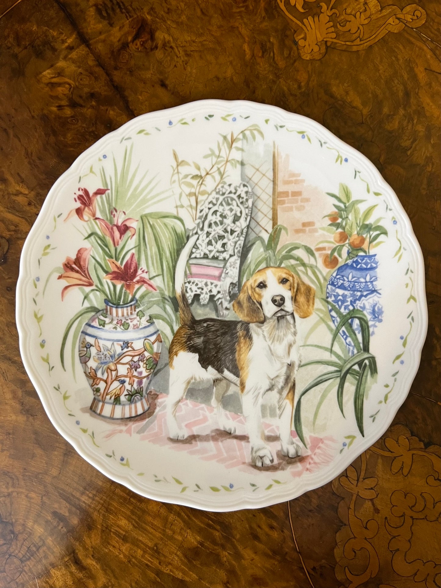 Royal Albert Mans Best Friend Collection Plate