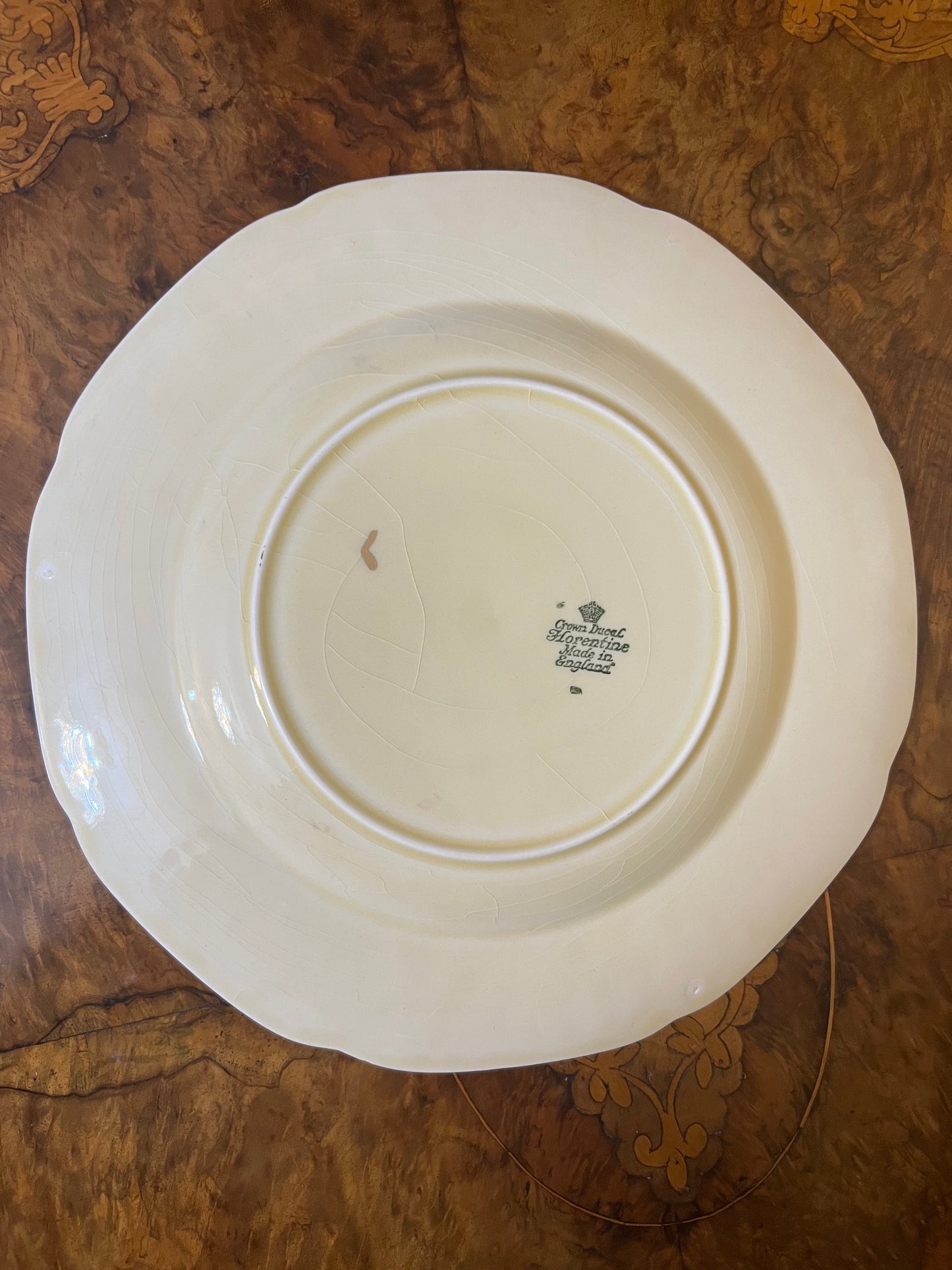 Vintage Crown Ducal Mr Pickwick Meets Sam Weller Dinner Plate