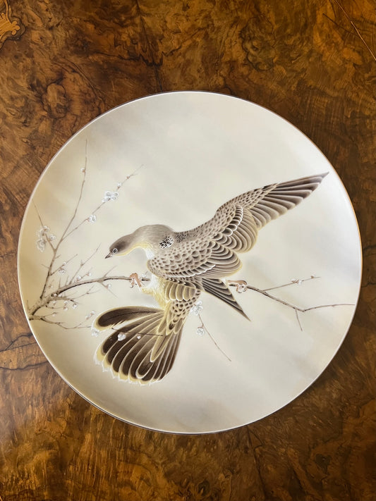 Cavendish Wood Pigeon Japanese Wall Plate