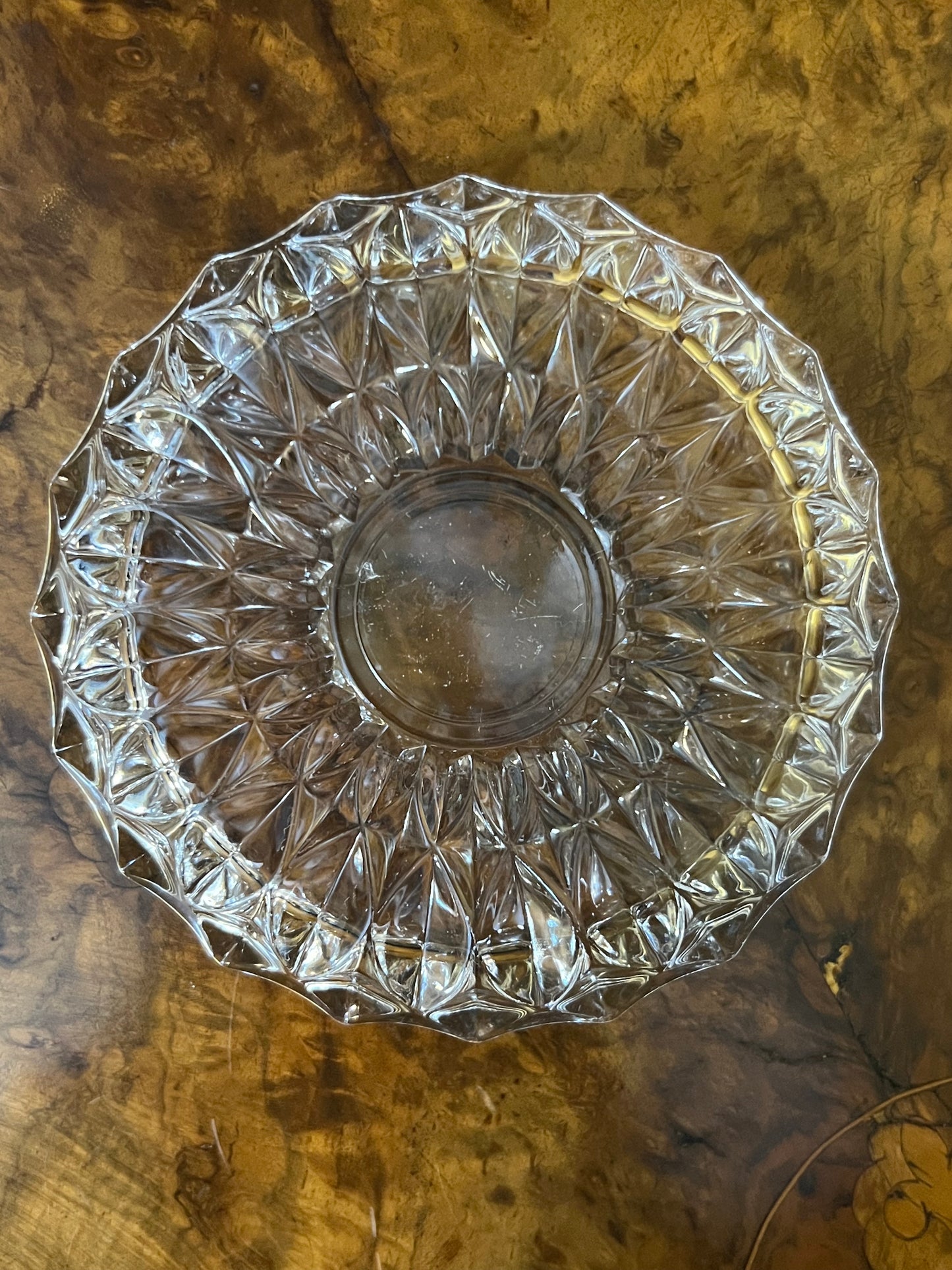 Vintage Glass Bowl Or Ashtray