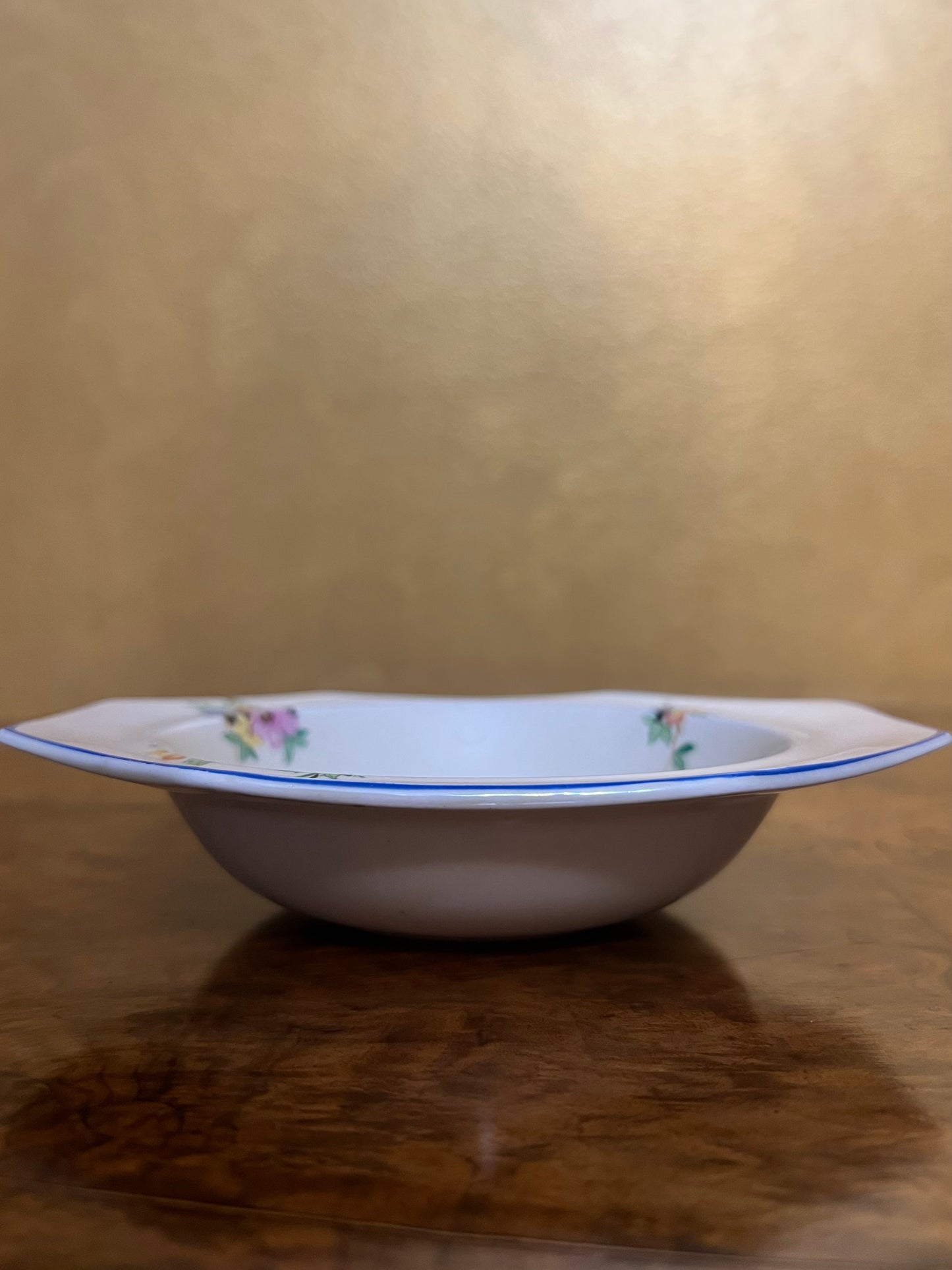 Vintage Royal Staffordshire Honeyglaze Floral Dish