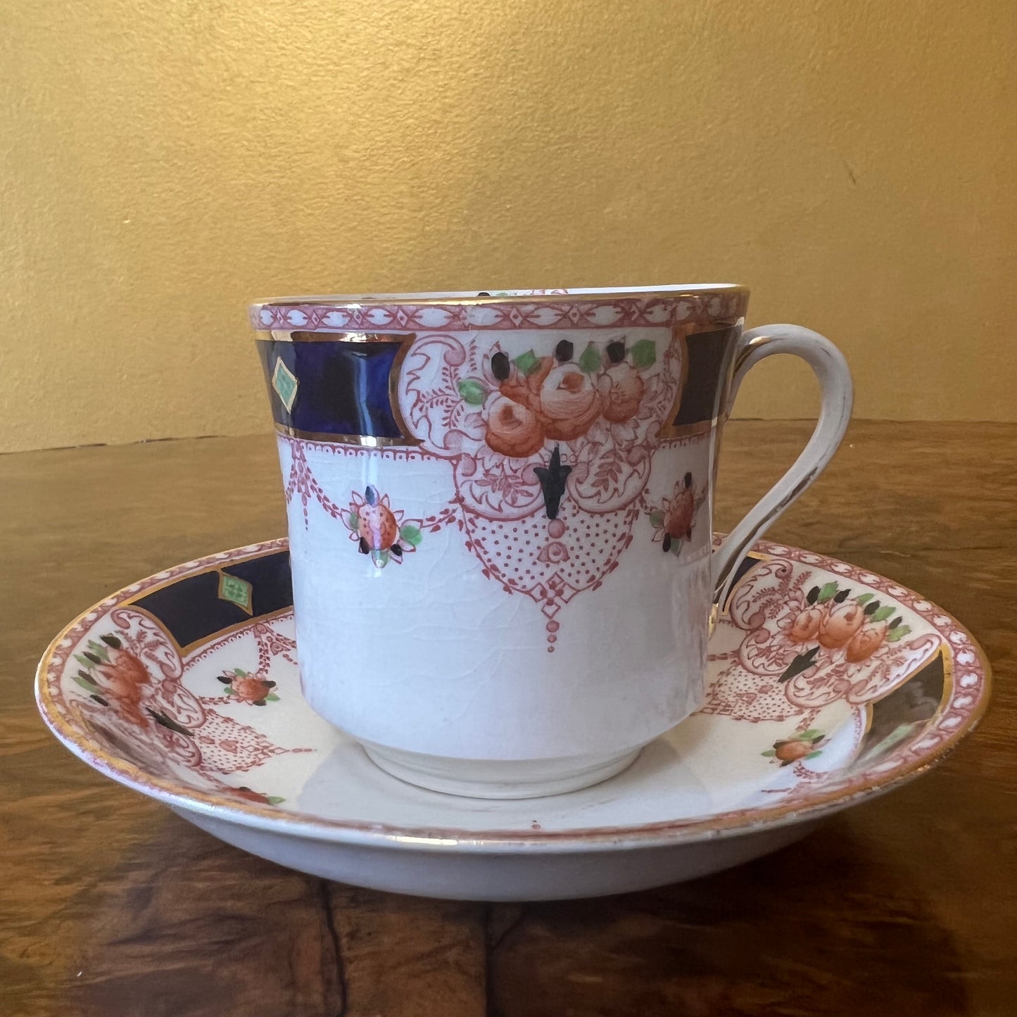 Antique Thomas Forester & Sons Phoenix Tea Cup & Saucer