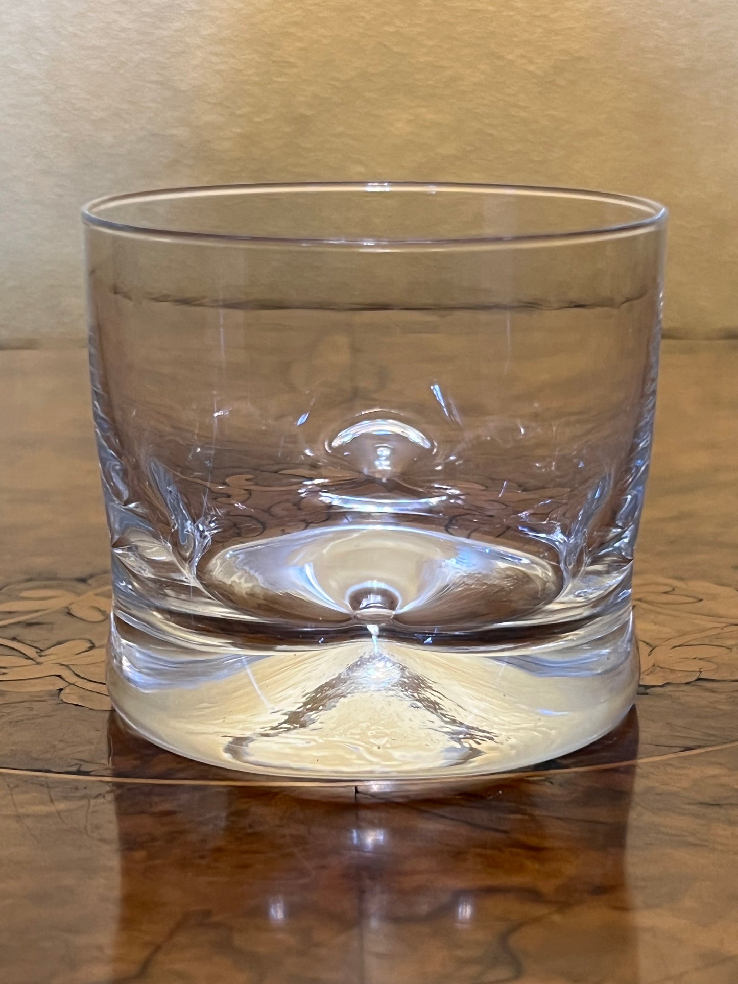 Vintage Glass Whiskey Tumbler Glass