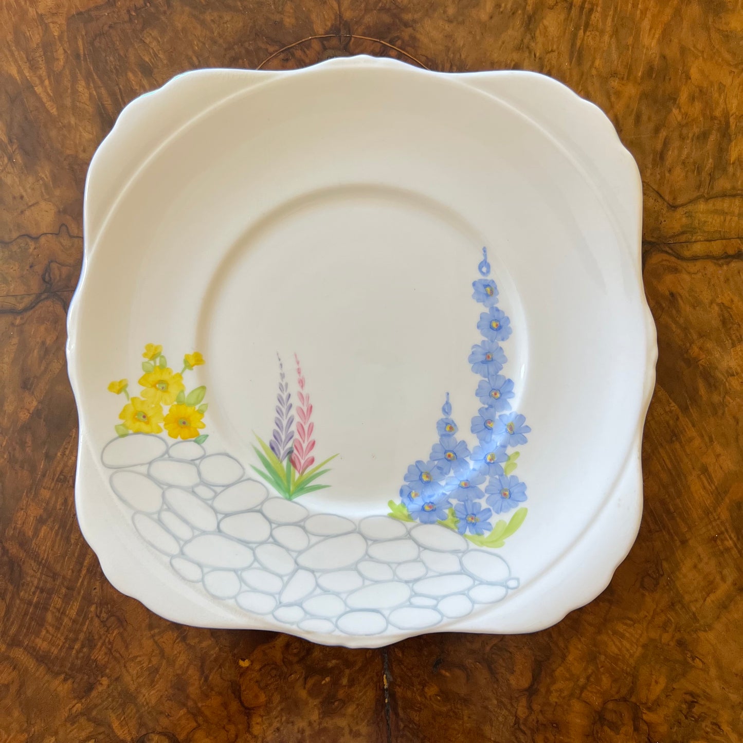 Grafton Floral Cake Plate