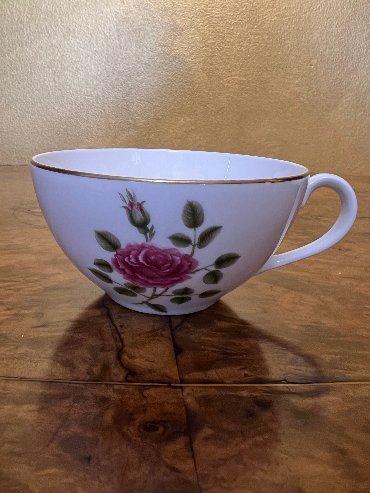 Vintage Royal Doulton Sweetheart Rose Tea Cup Trio Set