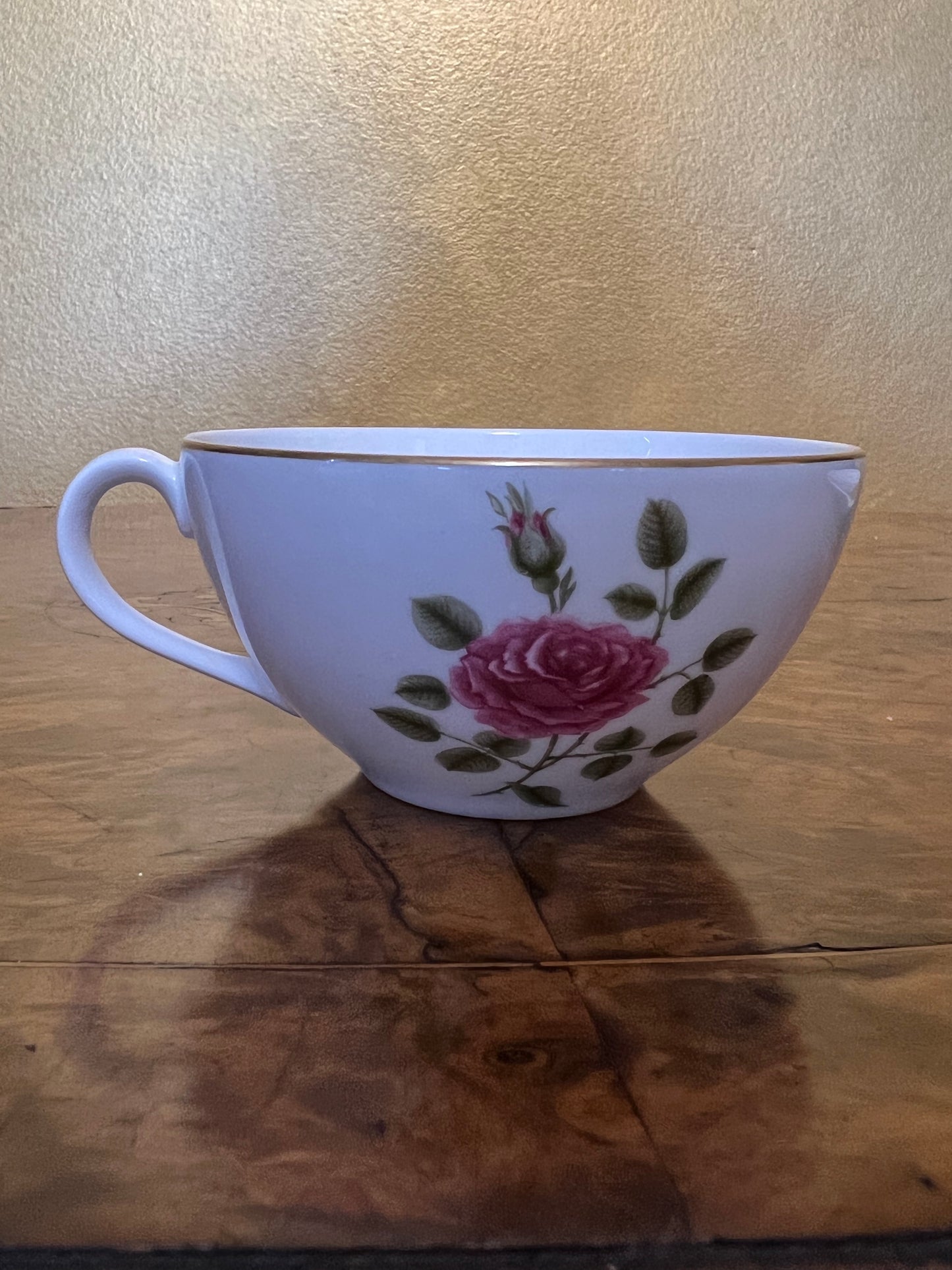 Vintage Royal Doulton Sweetheart Rose Tea Cup Trio Set