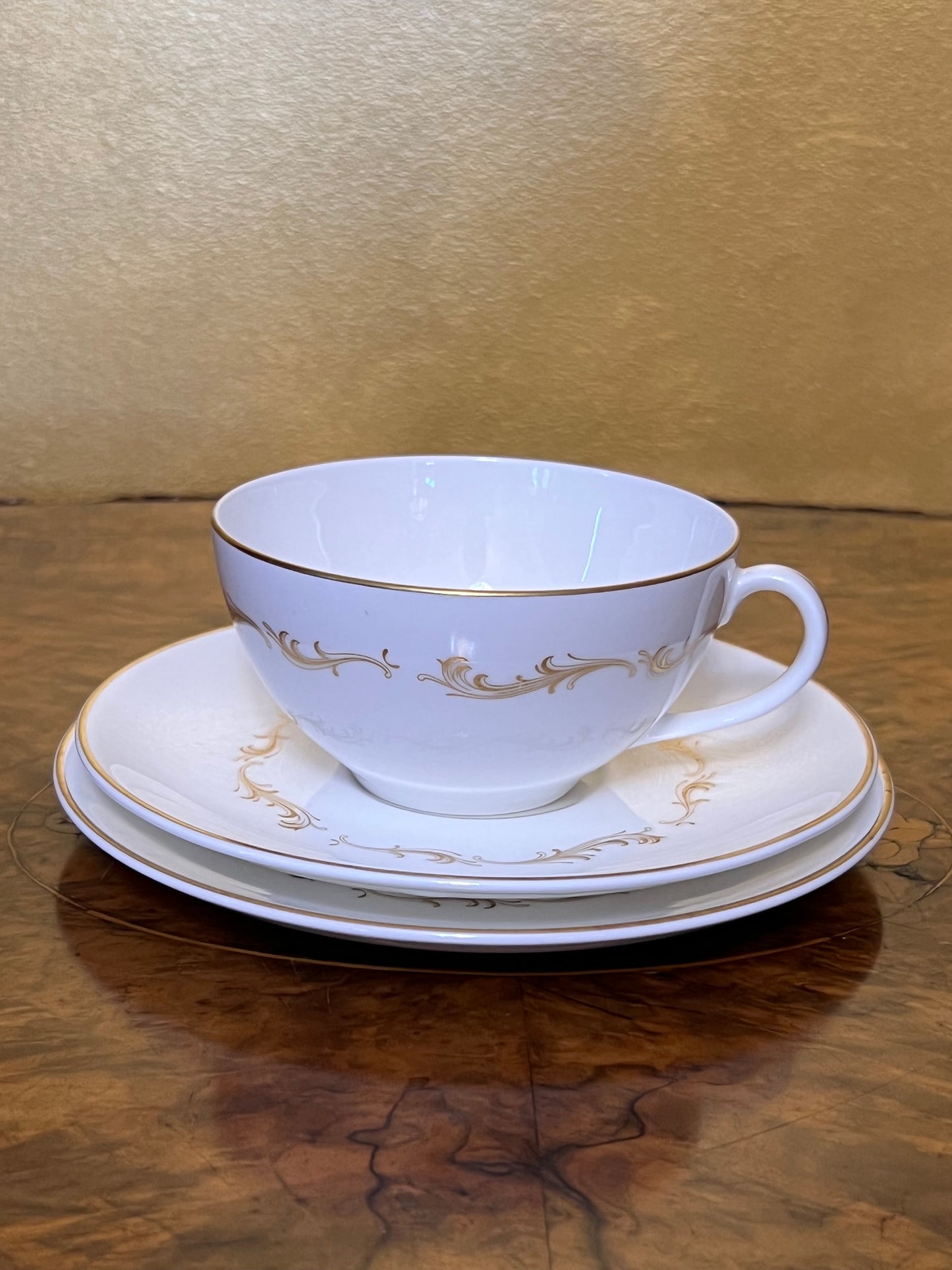 Vintage Royal Doulton French Provincial Tea Cup Trio Set