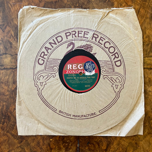 Jim Davidson & His New Palais Shuffle Of To Buffalo/ 42nd Street Fox Trot Vinyl Record