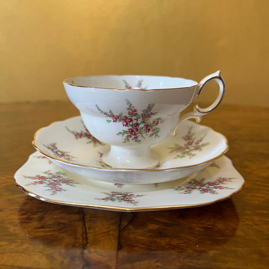 Vintage Hammersley Teacup Trio Set