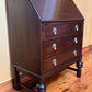 Antique English 1920s Bureau With Drawers