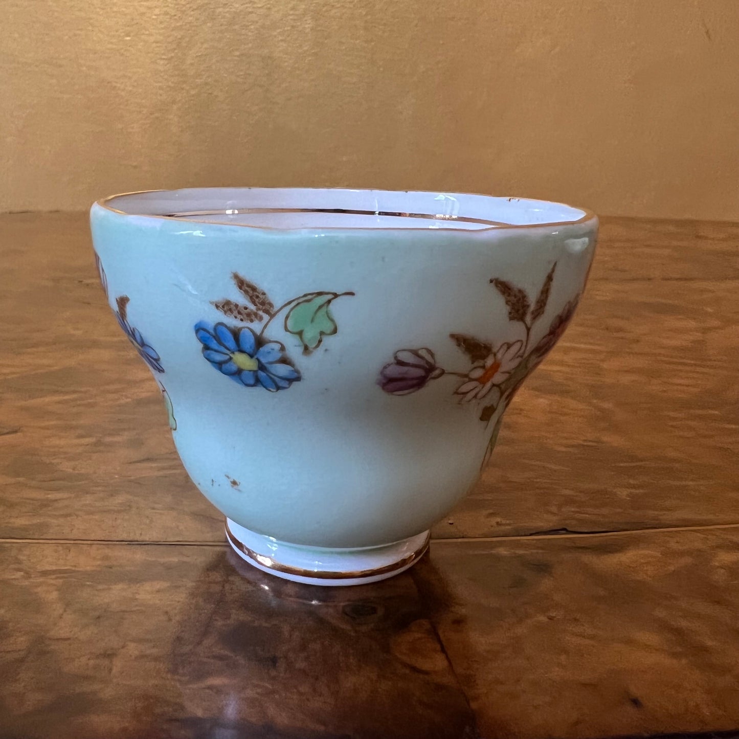 Vintage EB Foley Floral Coffee Cup & Saucer