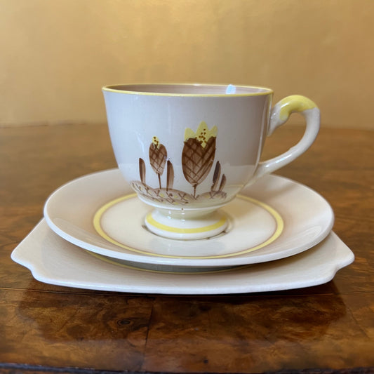 Vintage Myott Tea Cup Trio Set