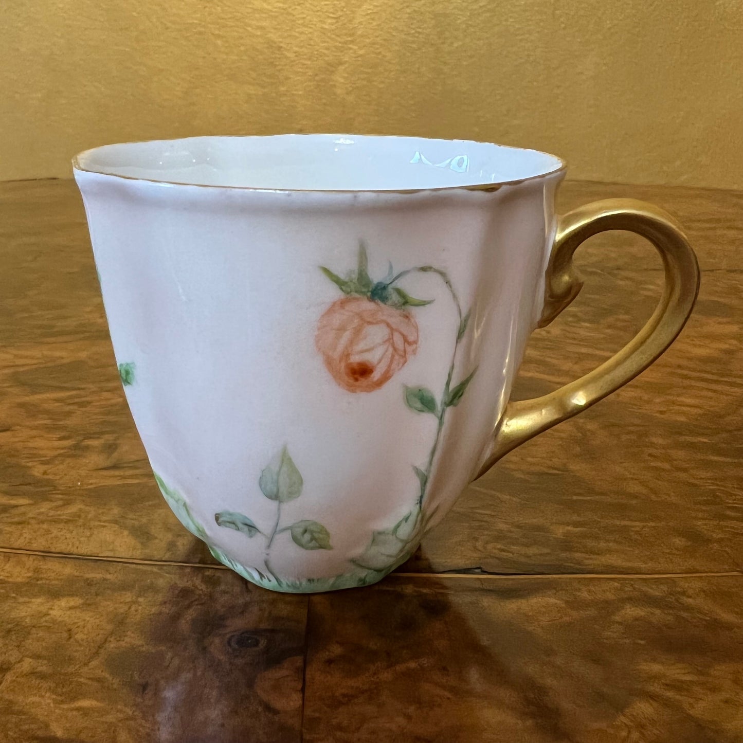 Royal Doulton Rose Print Tea Cup Set