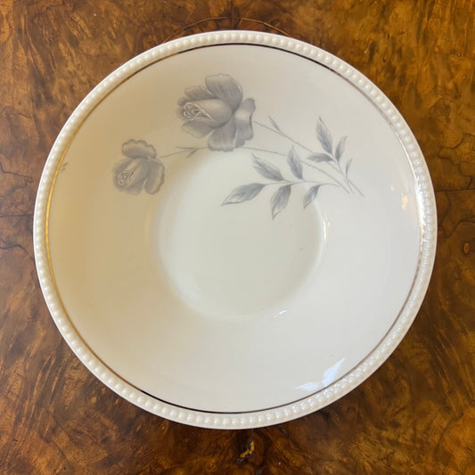 Bavaria Tirschenreuth Silver Floral Soup Bowl Replacement