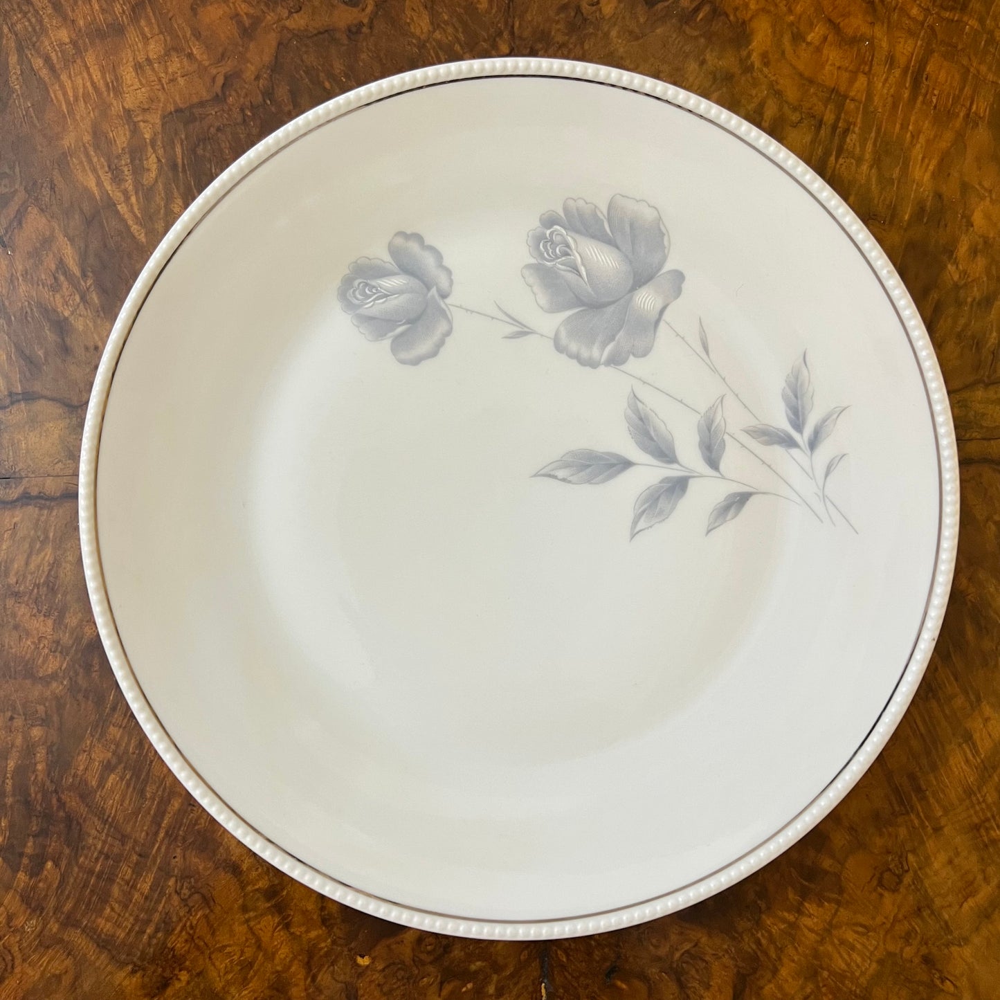 Bavaria Tirschenreuth Silver Floral Entree Plate Replacement