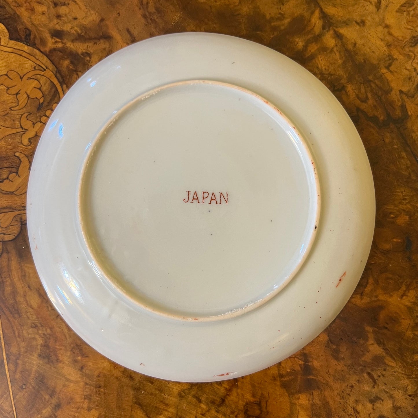 Antique Japanese Geisha Tea Cup & Saucer