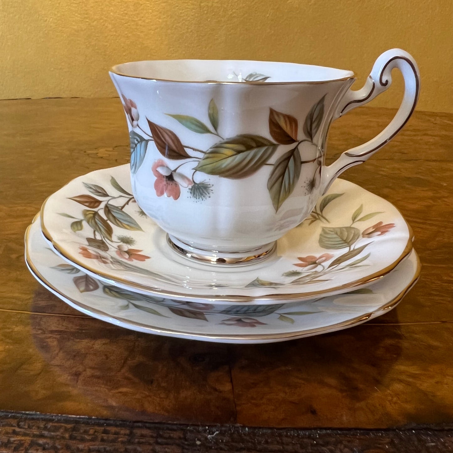 Royal Adderley Beechwood Tea Cup Trio Set