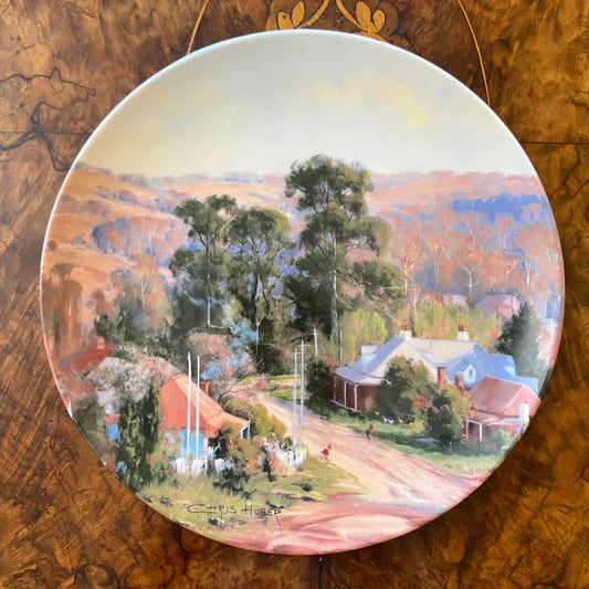 Bendigo Pottery Heritage Town Print Collectors Plate