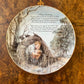 The Bush Christening Poem by A B Paterson Collector Plate