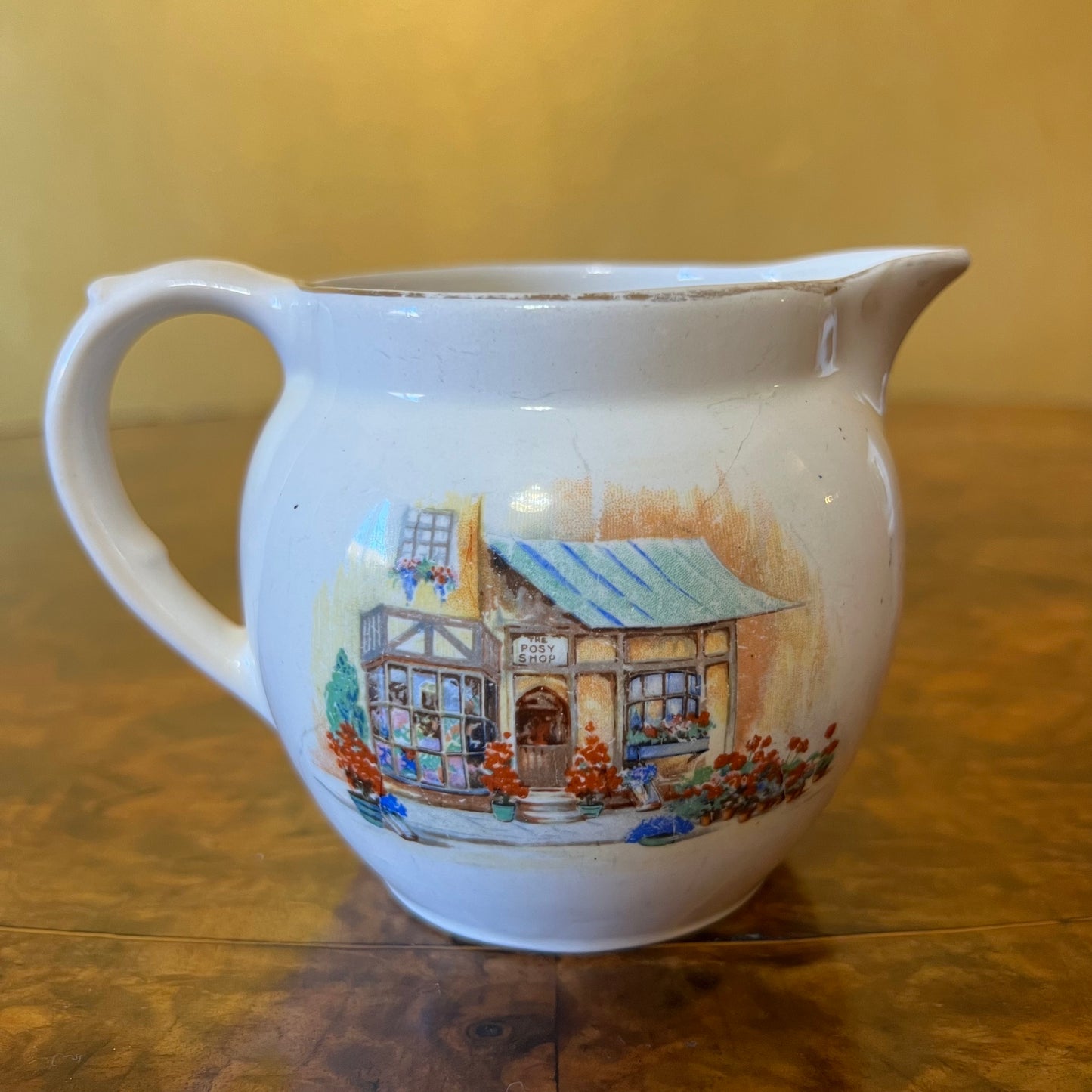 Vintage Lancasters Hanley The Posy Shop Jug