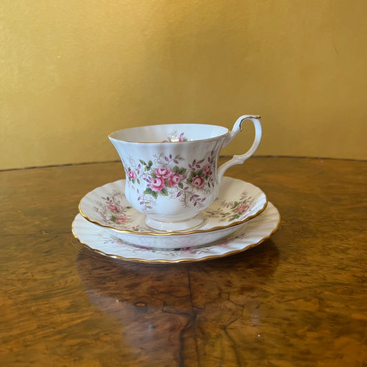 Royal Albert Lavender Rose Tea Cup Trio Set