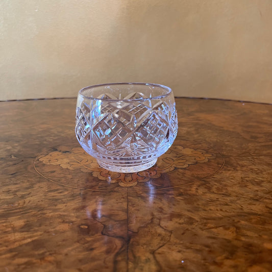 Vintage Crystal Small Bowl