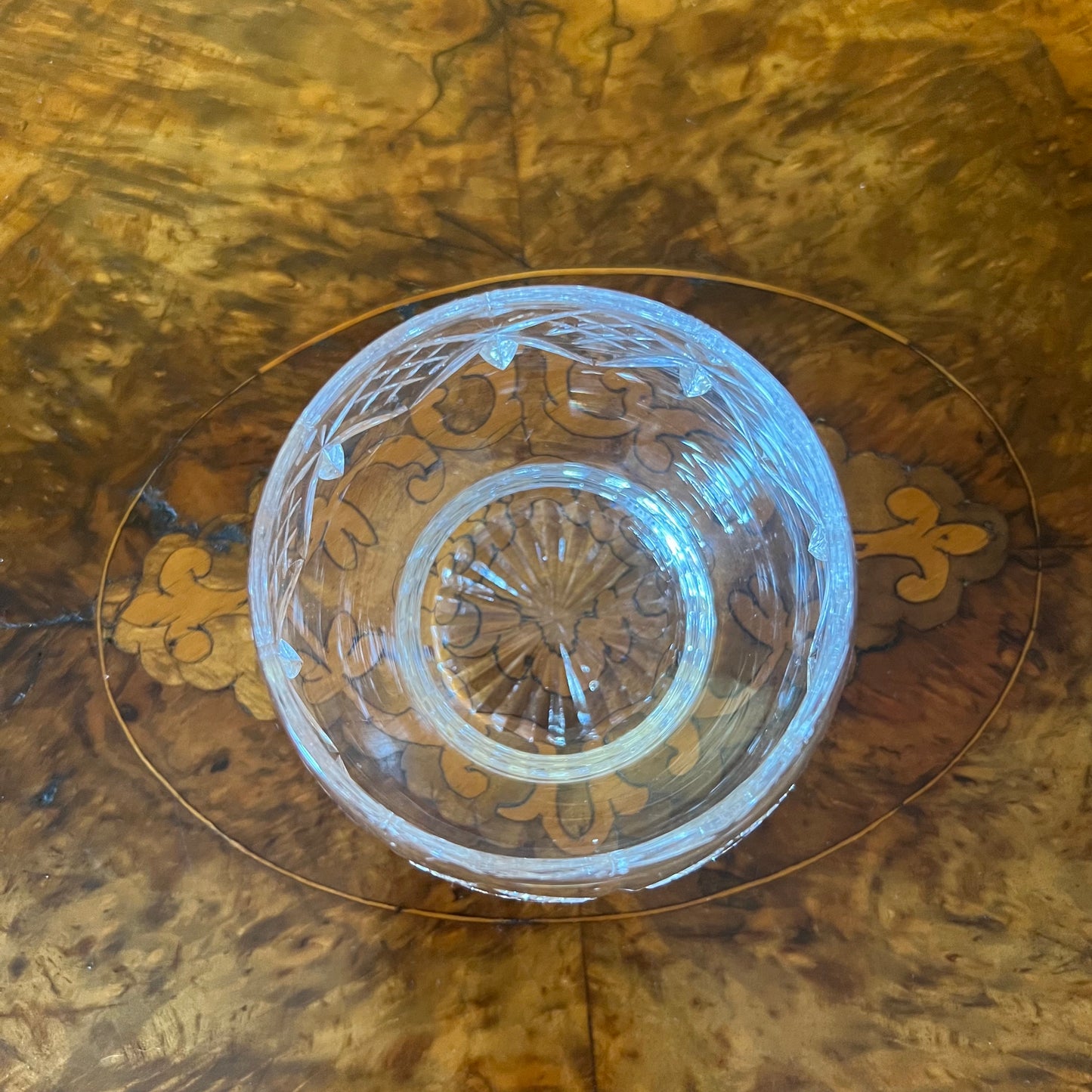 Vintage Crystal Small Bowl