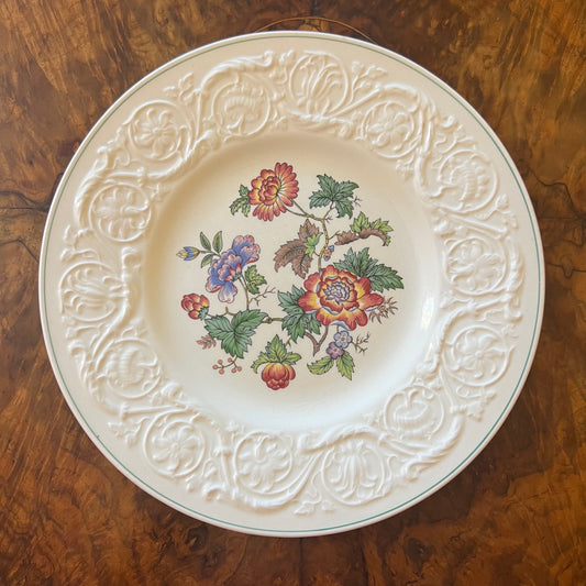 Wedgwood Patrician Tapestry Print Entree Plate