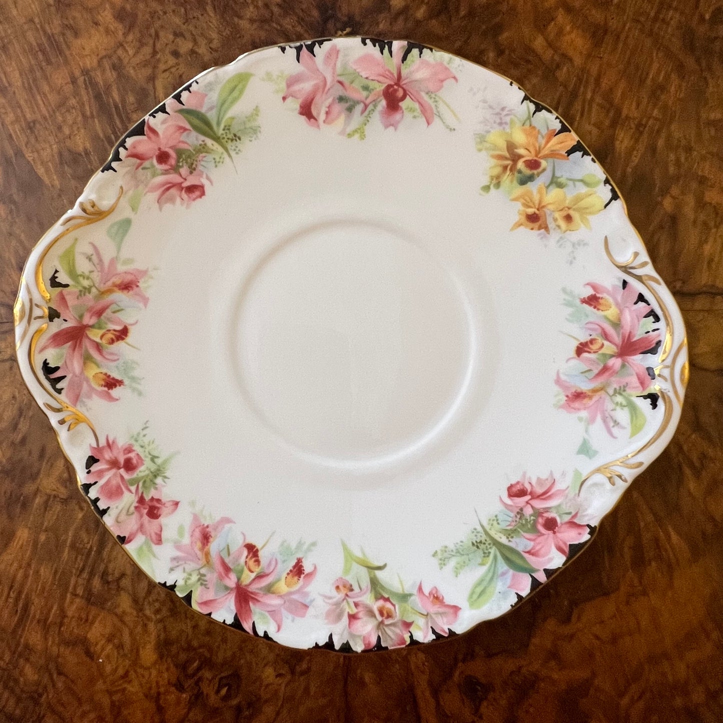 Antique Royal Doulton Orchid Platter