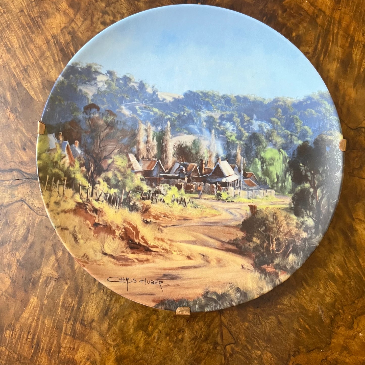 Bendigo Pottery Heritage Hill End Collectors Plate