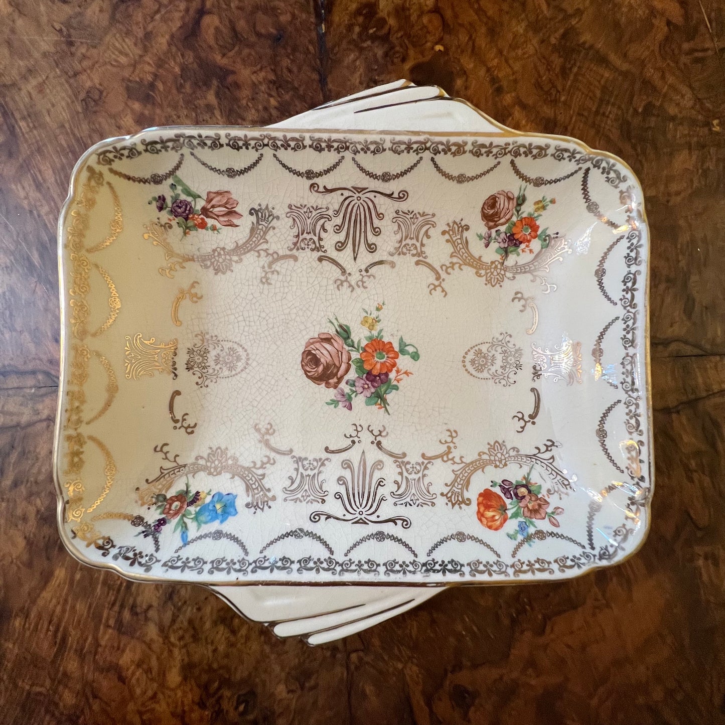 Vintage Empire Shelton Ivory Serving Tray