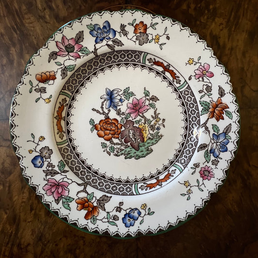 Vintage Copeland Spode Chinese Rose Side Plate