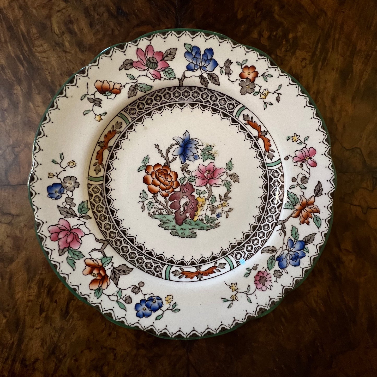 Vintage Copeland Spode Chinese Rose Side Plate