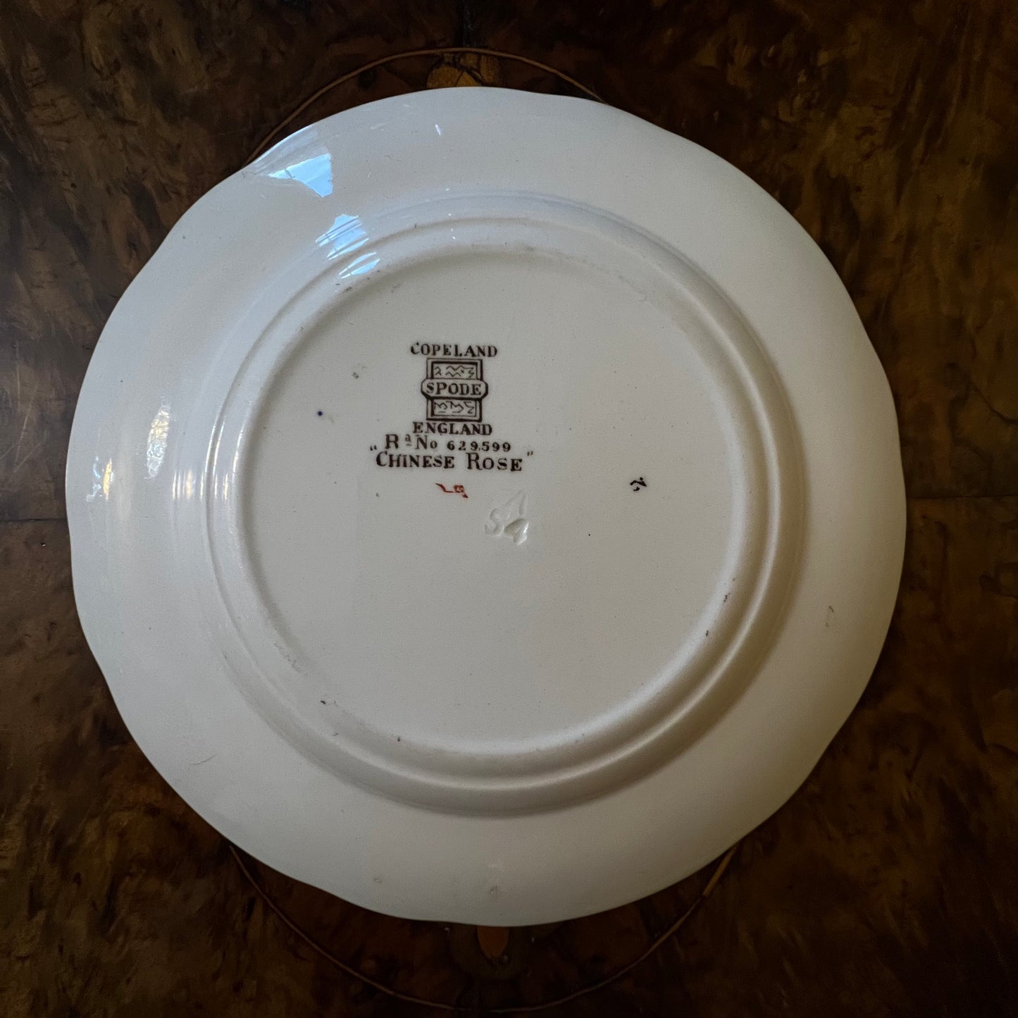 Vintage Copeland Spode Chinese Rose Side Plate