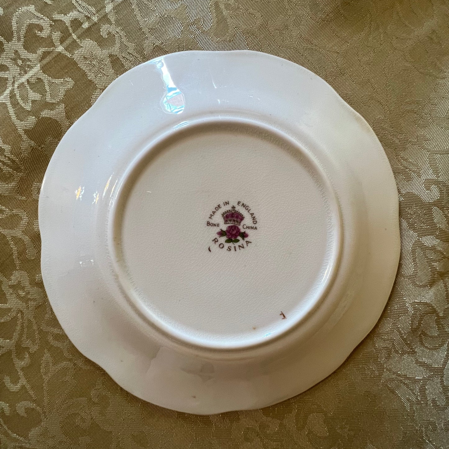 Vintage Rosina Floral Side Plate