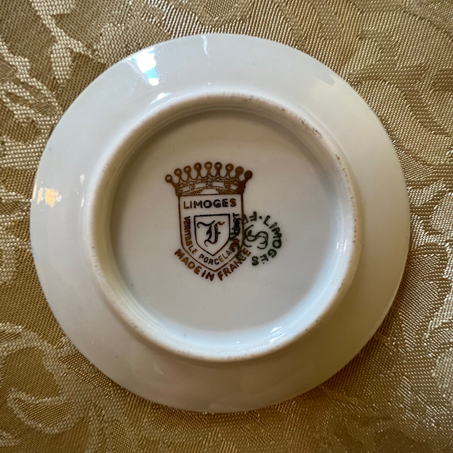 Vintage Limoges Courting Miniture Plate