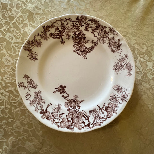 Antique Doulton Burslem Wattle Plate