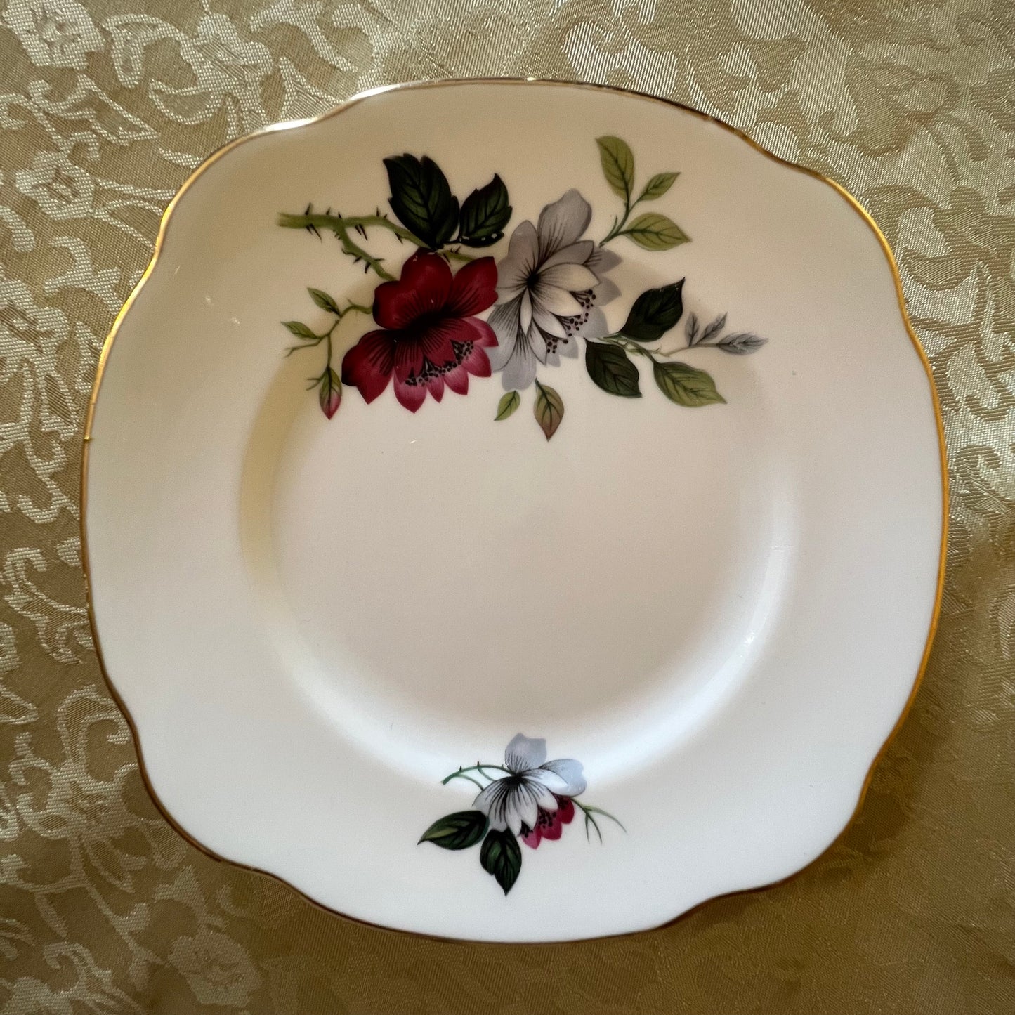 Vintage Duchess Floral Side Plate