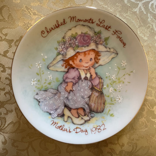 Cherished Moments Mothers Day Plate