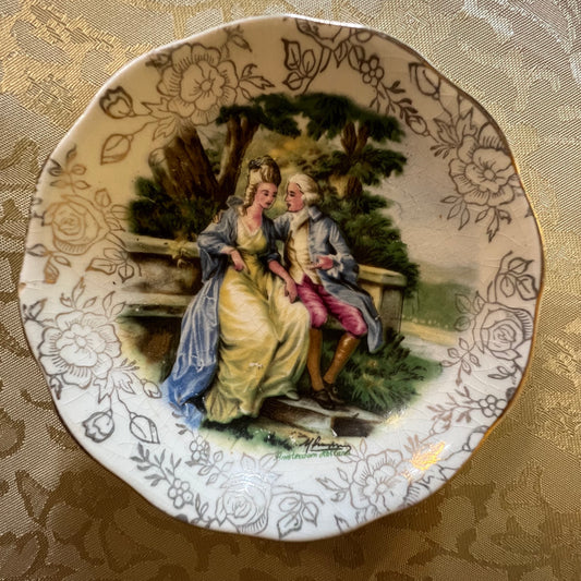 Vintage James Kent Romance Small Dish