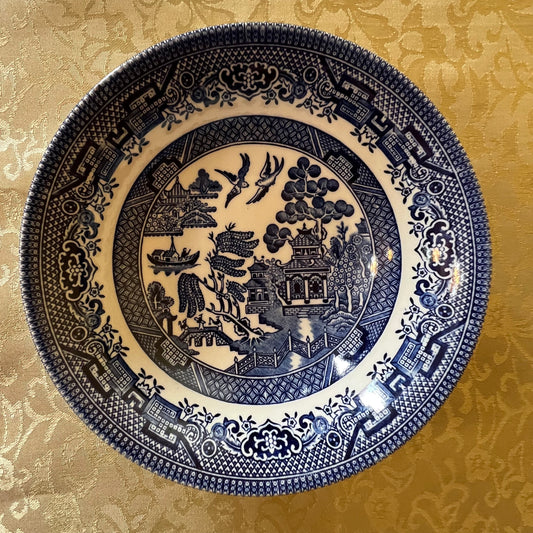 Vintage Willow Print Bowl