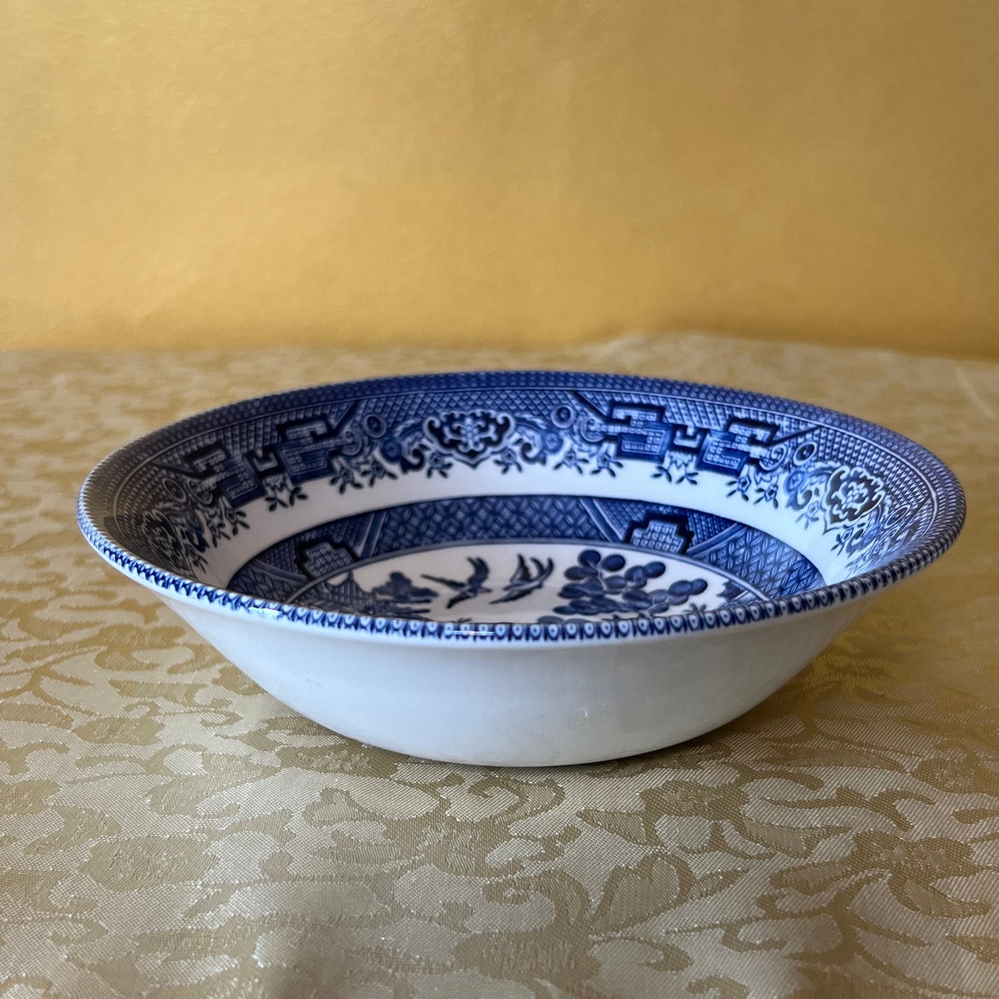 Vintage Willow Print Bowl