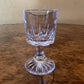 Italian Crystal Port Sherry Glasses Set Of Six